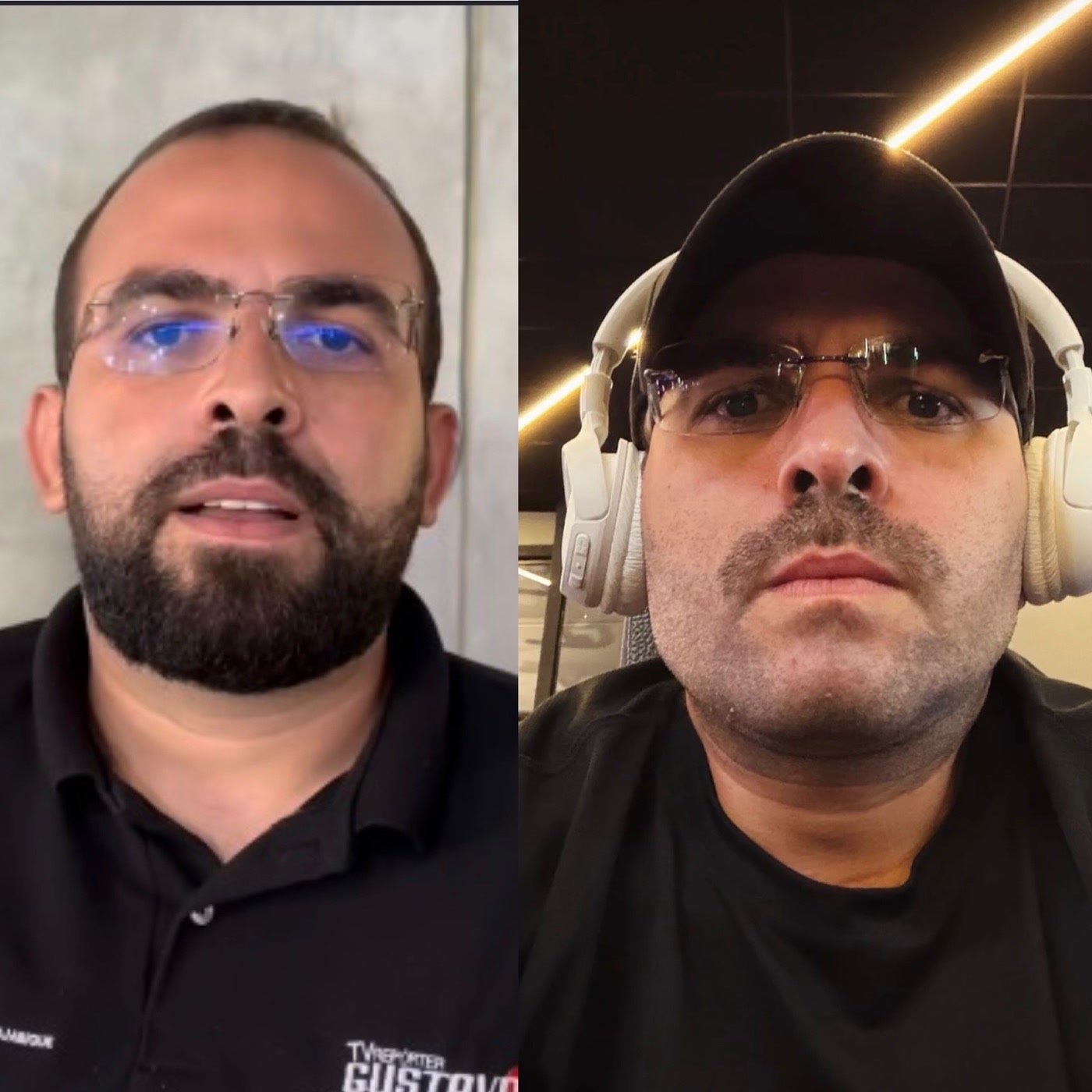 Transformação de imagem masculina feita por Renato.